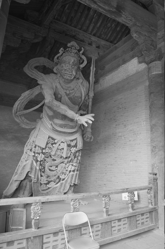 Guardian king in Shanmen