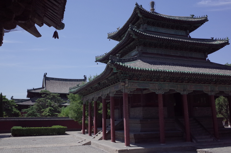 Outside of the buddhist altar